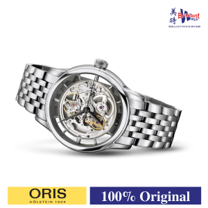 ORIS Artelier Translucent Skeleton Automatic Men Watch 01 734 7684 4051-07 8 21 77